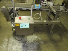 Markem Imaje Label Printer on Powered Conveyor (Rigging and loading fees included in the selling