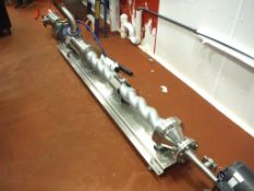 Knoll Progressive Cavity Pump Model: MX50S-60/40 Serial: 609127 Year: 2014, Last used in Food