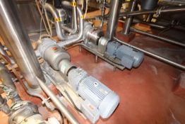 APV 15 hp Positive Displacement Pump, Model DW5125617 8DK6000 with 4