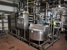 2003 APV / UDMC Skid Mounted HTST System, Complete with Press, Model R51T, S/N 20023003000836