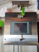 S/S Panel with Siemens Simatic PC677 and 15