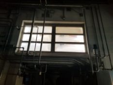 Remainder of Installed S/S Process Piping with Thermometers, Air Valves, Fittings and More from