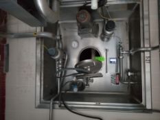 2002 Feldmeier ~50,000 Gal. S/S Raw Milk Silo with Horizontal Agitator, Alfa Laval Air Valves and