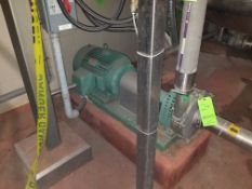 Tri-Clover 30 hp Centrifugal Pump, Model 3EHME-S with 1765 RPM Motor, 286T Frame (NOTE: Rigging Cost