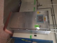 Control Cabinet with (2) Allen Bradley SLC 5/01 PLC's, 9-Slot Chassis and Touchpad Display (NOTE:
