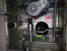 DCI 18,000 Gal. S/S Raw Milk Silo, S/N 96-0-54011 with Horizontal Agitator and APV Air Valves (