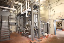 Feldmeier 4,000 Gal. Dome Top Vertical Jacketed S/S Mix Tank, S/N E-294-00, Complete with SEW