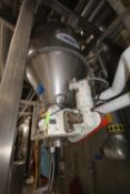 MAC S/S Dry Hopper with MAX AirLock Star Valve, M/N MD20 AIRLOCK, S/N 164750-001-2, Includes (2)