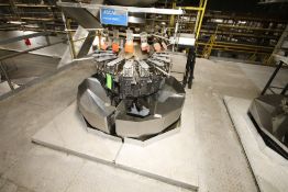 Ishida 16-Station Scale Filler, M/N CCW-Z-216P-D/30-WP, S/N P 789-1064, with S/S Frame and S/S