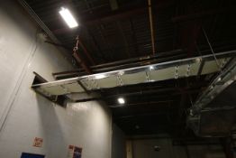 Remaining S/S Sections of Conveyor Running Into Scale Syst., Includes Straight and Incline Sections,