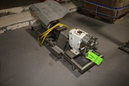 Ampco 2 hp Positive Displacement Pump, M/N PEZP1-030, S/N PE-1082-R1-2, with 1-1/2