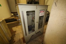 Atlantis Chemical Pump Cabinet with (2) Iwaki Chemical Pumps and Walchem pH/ORP Controller