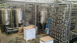 KF Engineering Tubular Pasteurizer 5500l/h (With Control Panel) ,Y.O.M 1994 GERMANY