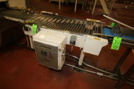 Hi-Speed Magnetic Flow Divertor Switch Conveyor, ~ 4 ft. L x 24