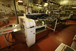 FMC Servo Flo Wrapper, Model WS-28, S/N 4289-0442 with Allen Bradley 5/11 PLC Controls, MTE Motion