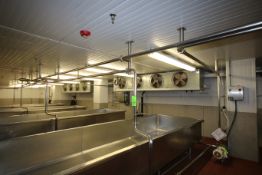 2009 Alfa Laval Air Valves, Model UNIQUE SSV / Manifold Brine Piping System with ~120 ft.