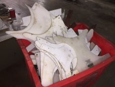 One tub change parts for rotary fillers include index screws and indexing wheels -Free removal and