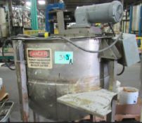 Stainles Steel Mix Bowl, Scrape Surface Dual Motion counter rotating drive - single zone heating