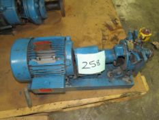 Worthinton Pump, 2HP, 1160 RPM motor -- (LOCATED IN IOWA, RIGGING INCLUDED WITH SALE PRICE) --