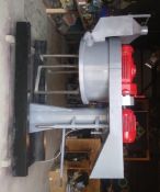 Used Double Planetary Mixer. Believed to be a ROSS 150 gallon model CDM-150. Unit comes with (11)