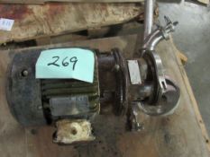 SS Crepaco Pump Moyno Pump with Cyclo Drive -- (LOCATED IN IOWA, RIGGING INCLUDED WITH SALE