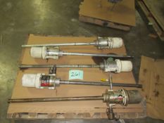 One Lot, Five Drum Pumps, Graco Fire-Ball -- (LOCATED IN IOWA, RIGGING INCLUDED WITH SALE