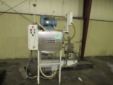 Woodman ITC Series Cartoner, 5 HP Blower, 200-230/460 Volt and Conveyor Model ITC 104 N6 -- (LOCATED
