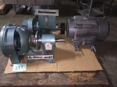 Sprout-Bauer Colloid Mill Homogenizer with Sprout-Bauer Auger Feeder - 12