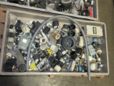 One lot of misc. electrical plugs -- (LOCATED IN IOWA, RIGGING INCLUDED IN SALE PRICE) -- Optional