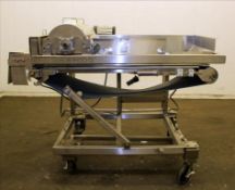 Loos Machine & Automation Waterfall Type Applicator, 304 Stainless Steel. Has approximate 28-1/2