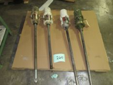 One Lot, Four Drum Pumps, Graco Fire-Ball -- (LOCATED IN IOWA, RIGGING INCLUDED WITH SALE