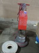 Floor Machine Company Floor Maintainer Floor Scrubber Model # FM-17, Serial # 17FM 35639, 3/4 HP,