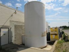 DCI Stainless Steel 10,000-gallon jacketed and insulated storage tank good for industrial oil and