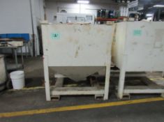 Mild Steel Tote with Cone bottom and 3