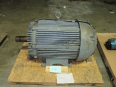 100-HP Siemen Electric Motor, 230 Volts, Frame 444T, 1185 RPM, 3