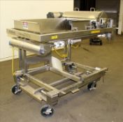Loos Machine & Automation Waterfall Type Applicator, 304 Stainless Steel. Has approximate 28-1/2