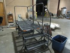 EGA Two section work platform… can be locked together as on or used separately - Removal and loading