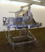 Waterfall Cheese/Applicator for Pizza, 304 Stainless Steel. Has 28