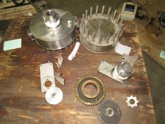 One lot assortment of rotary filler spare parts- Removal and loading free. Optional prep for