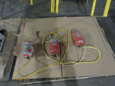 One lot Three Syntron Magnetic Vibtator 115V, 60A -- Removal and loading free. Optional prep for
