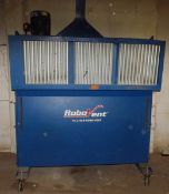 RoboVent Air Filter / Dust Collector, Model DWS-4000-4, S/N 20622, 7-1/2 HP, 3 Phase 460 Volt (