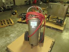 Foamer on Cart -- (Rigging and loading fees included in the selling Price - palletizing extra $