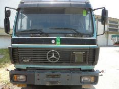 MERCEDES 1735, upheld-overthrow, Aluminium gravel with lifting for uploading , REG ΝΒΟ 3292, KM