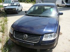 VW PASSAT 1.8 T PETROL, 5 doors, KM: 403619, MISSING BATTERY ,WORKING CONDITION Year: 2002, REG: ZMA