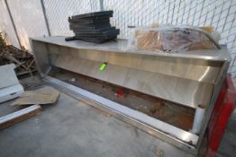 S/S Hood System, Aprox. 12' L x 3' W