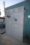 RSE-SIERRA Switch Gear, 400 AMP Sections, 480Y/227 Volts, 23605-1 S.O., Overall Dims.: Aprox. 70