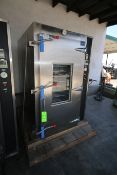 NEW Yuan Jaan S/S Double Rack Oven, M/N KS-702, with (2) S/S 15-Shelf Portable Racks, 220 Volts