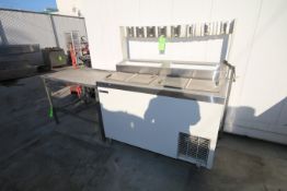 Master Bilt Serving Station, with (4) Serving Compartments, Aprox. 4' L x 2-1/2' W, with S/S