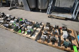 Lot of Assorted Drives on (3) Pallets, Inlcudes Drives and Motors from 0.5 hp -2 hp