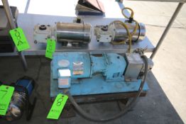 Nord 1/2 hp Pump, with Thread Type Inlet/Outlet, Inverter Motor Drive, 1725 RPM, with (2) 1.5/1 hp